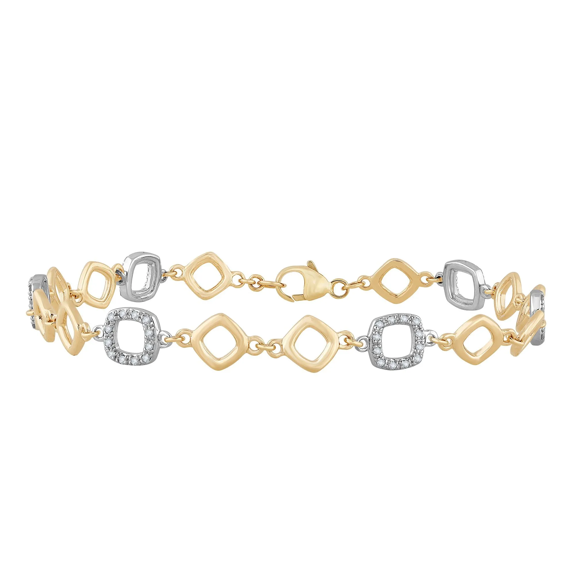 10K 0.25ct Diamond Bracelet
