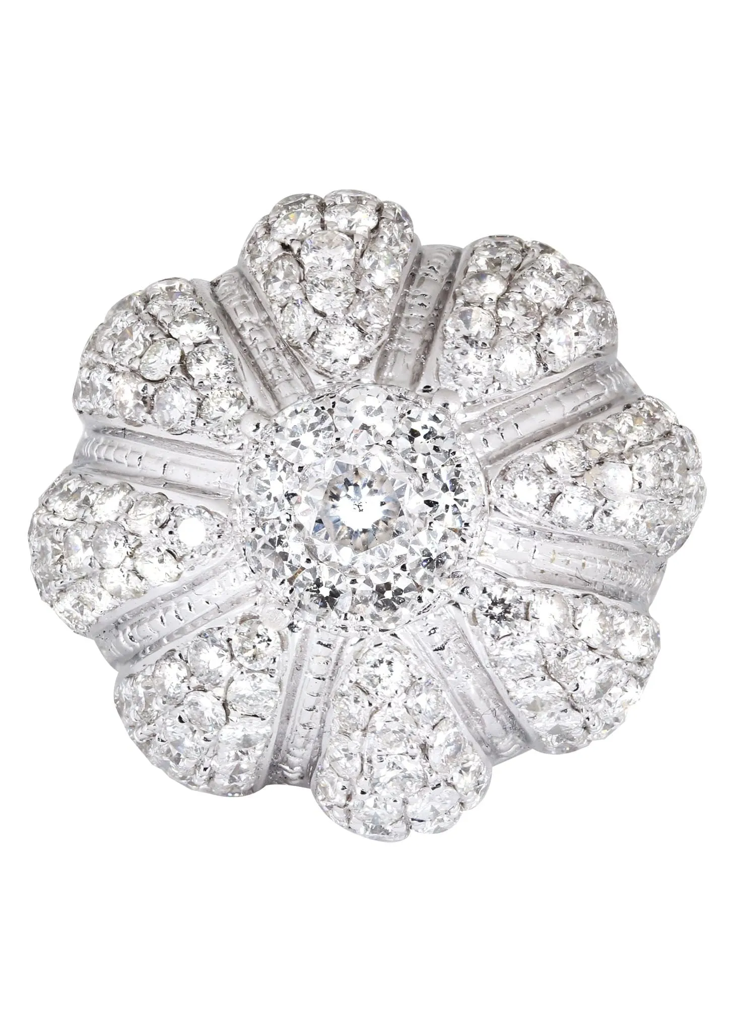 14K Ladies Diamond Cocktail Ring | 5.45 Carats | 16.81 Grams