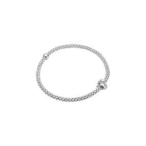18k White Gold Prima Flex'it Diamond Bracelet