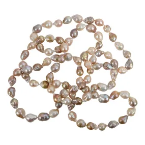 420-02 | PINK EDISON PEARL ROPE 46"