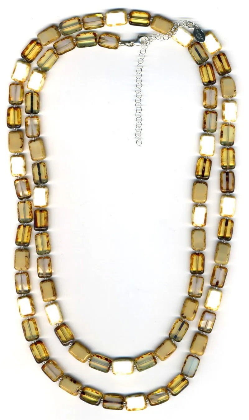 44" Convertible Necklace-Bracelet, Trilogy