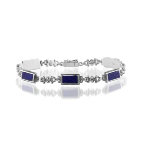 925er Sterlingsilber Markasit 8zoll Armband