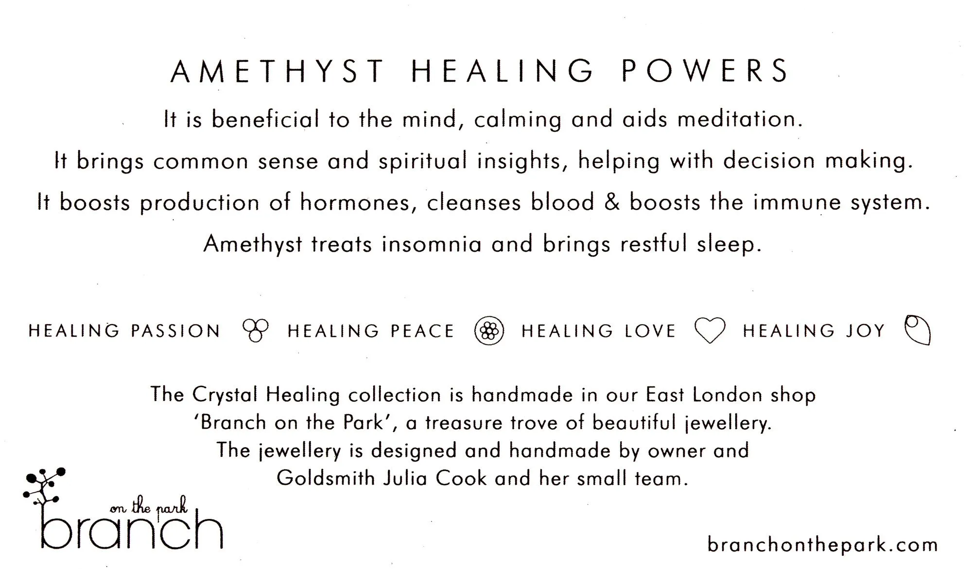 Amethyst Crystal Healing Bracelet