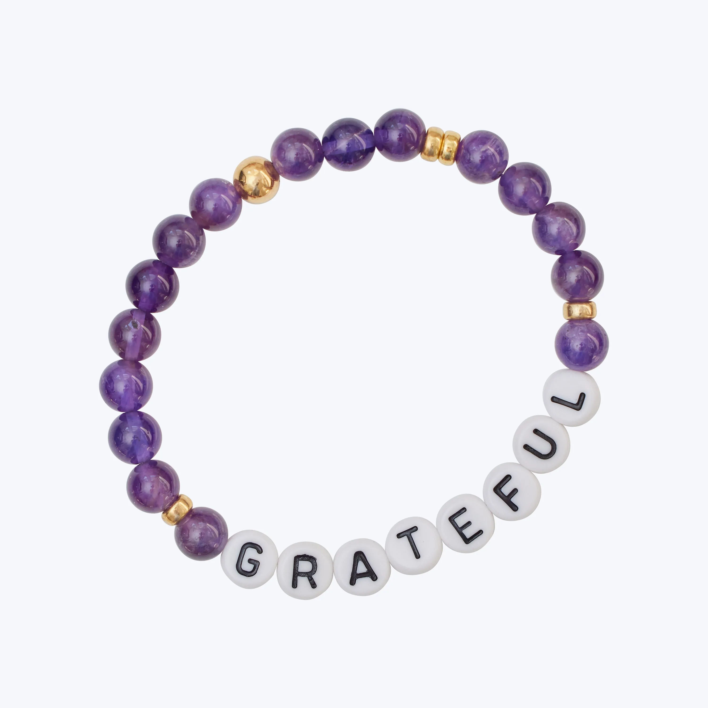 Amethyst Grateful Bracelet