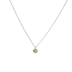 August Birthstone Necklace