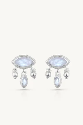 Aura Silver Studs