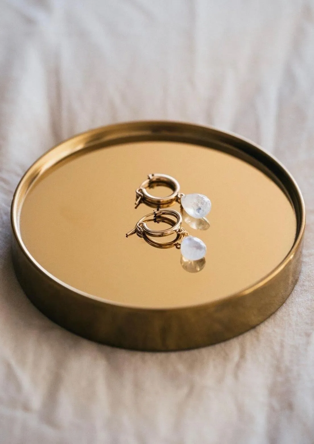 Avery Moonstone Earrings