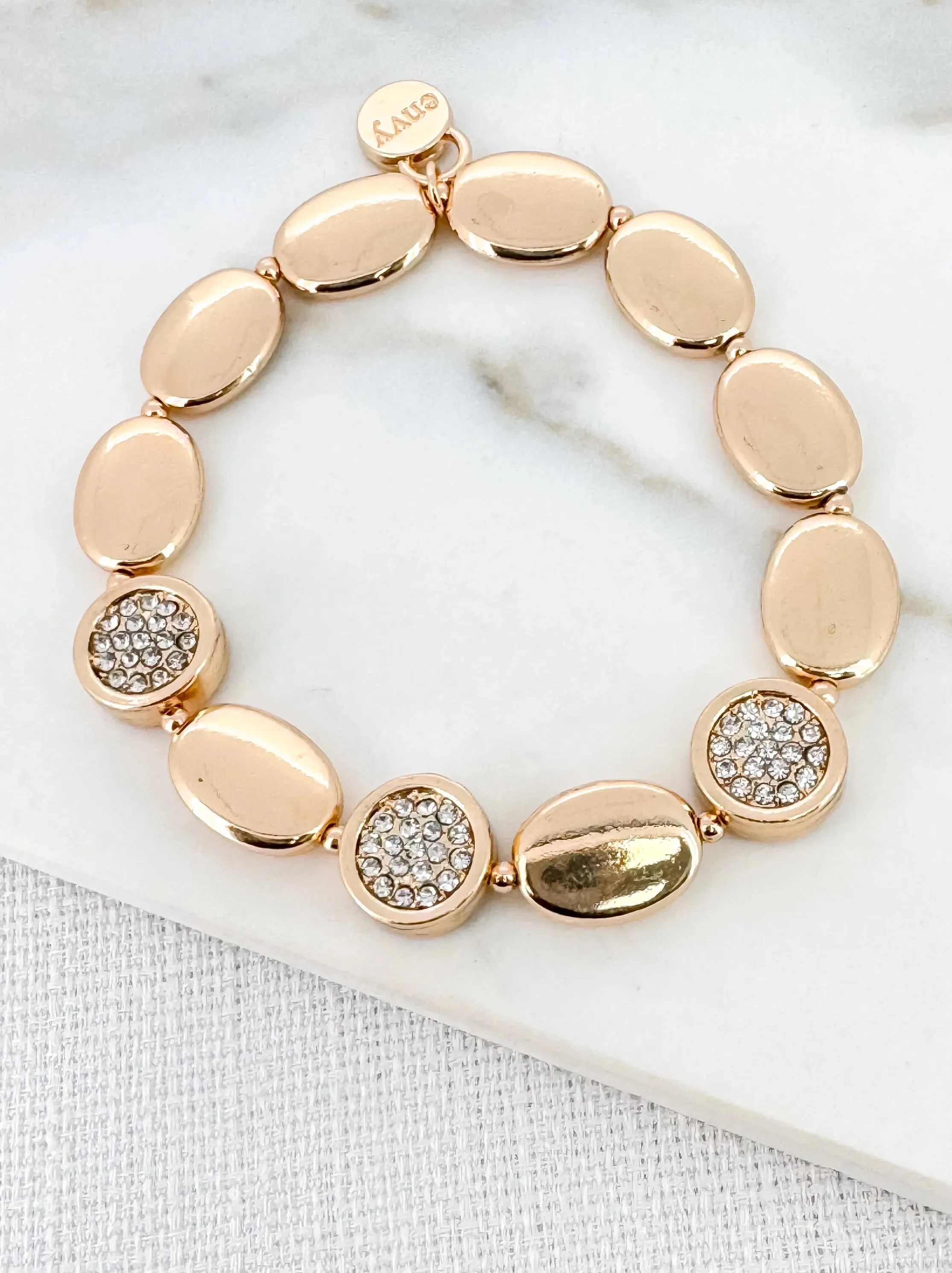 Beaded Bracelet - Gold