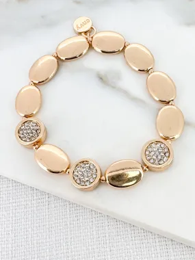 Beaded Bracelet - Gold