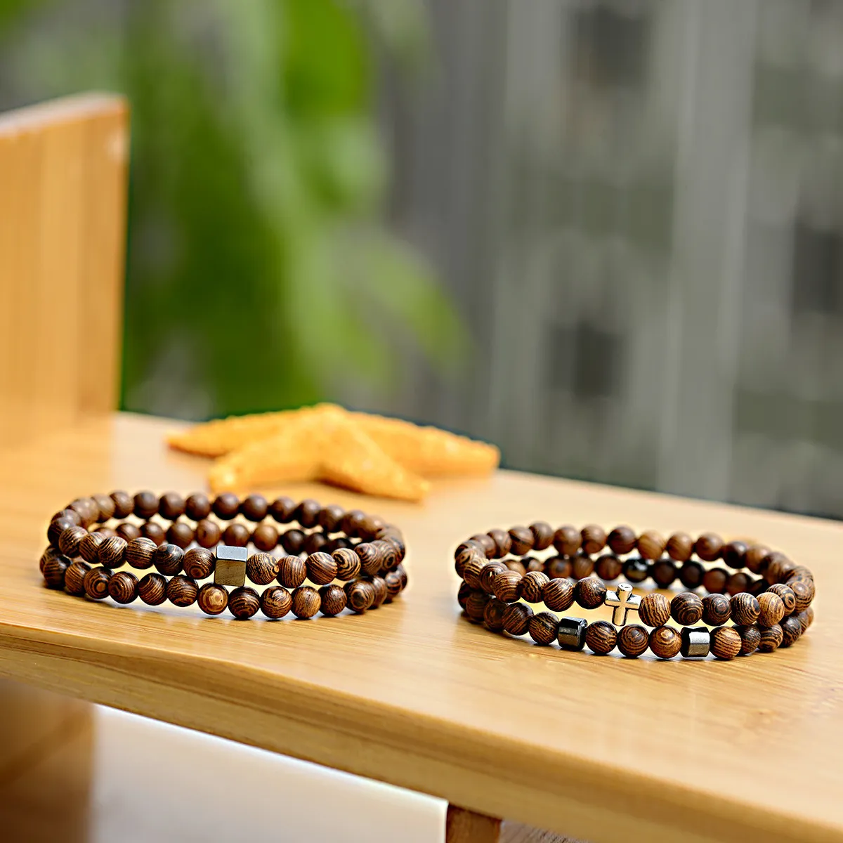 Beaded cross accessory bracelet bracelet