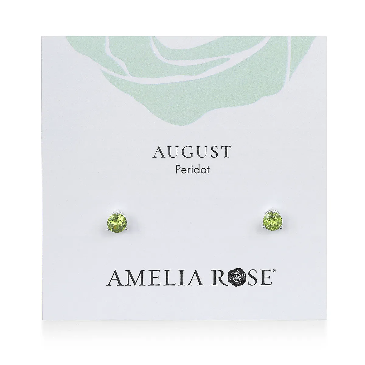 Birthstone Earring-August Peridot