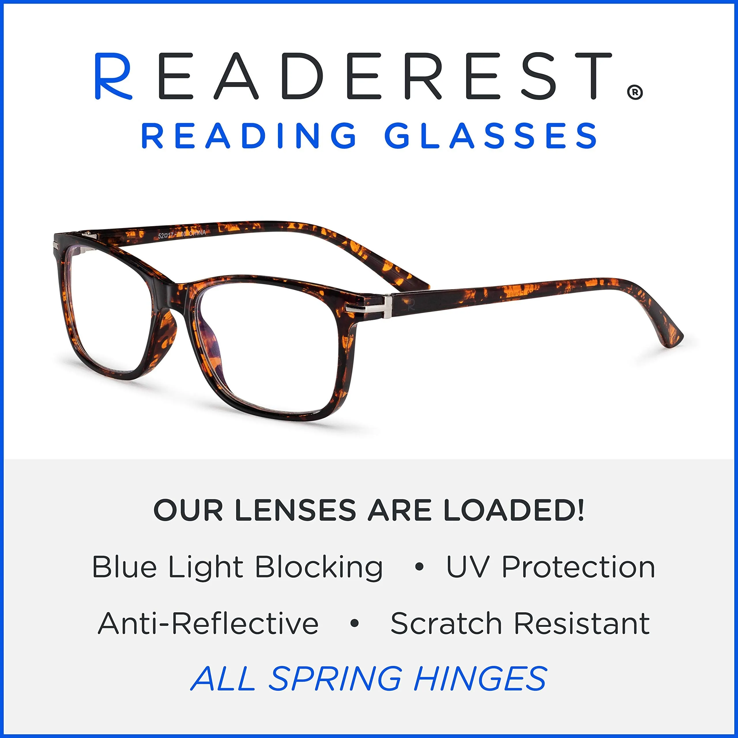 Blue-Light-Blocking-Reading-Glasses-Tortoise-3-50-Magnification-Computer-Glasses