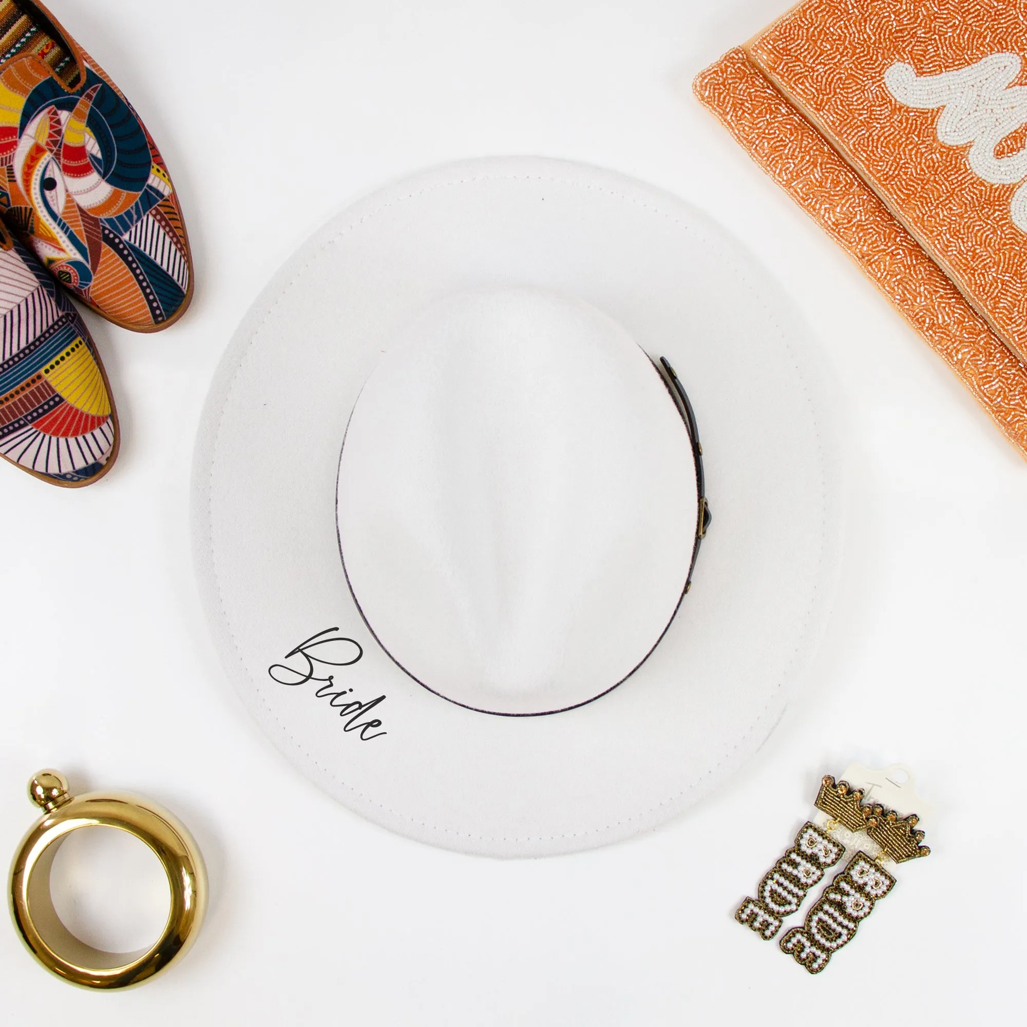Bride Fedora Hat