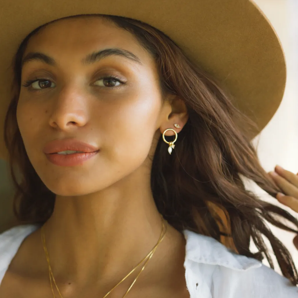 Cali Earrings - Gold & Silver
