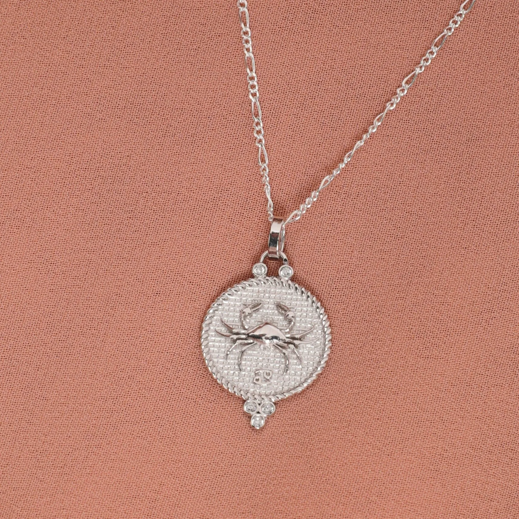 Cancer Zodiac Sign Necklace Personalized Astrology Necklace Cancer Jewelry Cancer Zodiac Gift Gift For Her Birthday Gift Statement Necklace