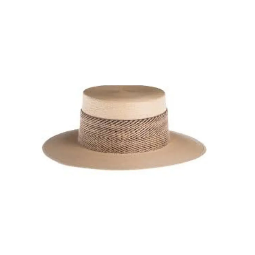 Catalina Cordobes Palm Leaf Natural Hat
