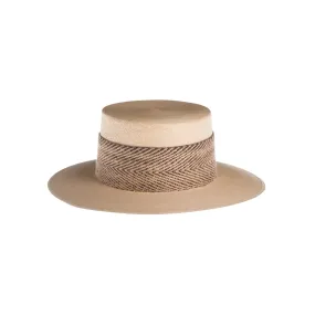Catalina Cordobes Palm Leaf Natural Hat
