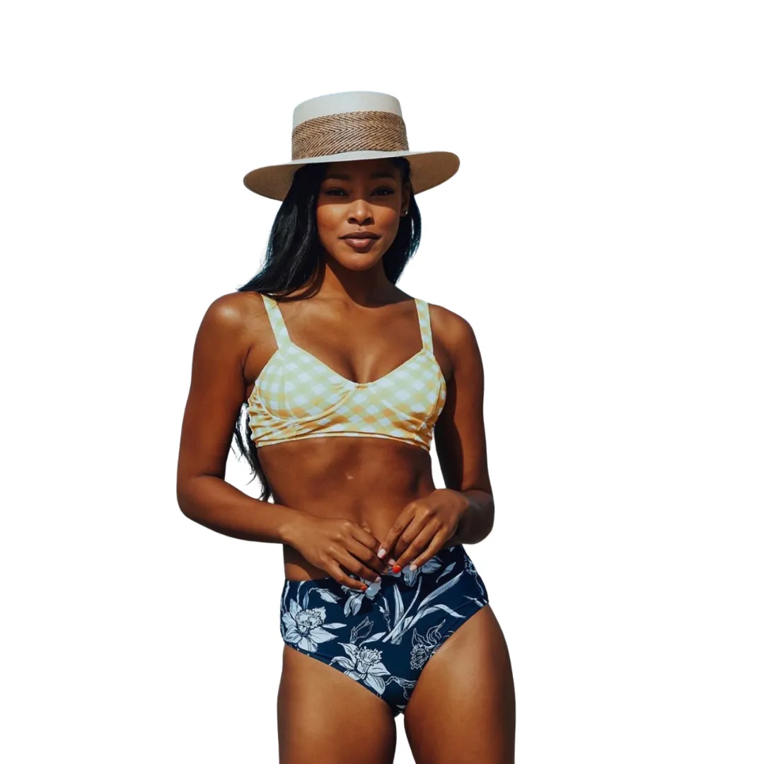 Catalina Cordobes Palm Leaf Natural Hat