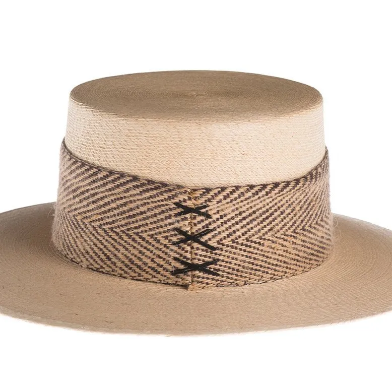 Catalina Cordobes Palm Leaf Natural Hat