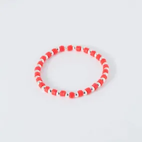 Coastal Grit Sunshine Bracelet Red