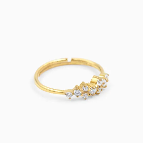 Cocktail Silver Ring