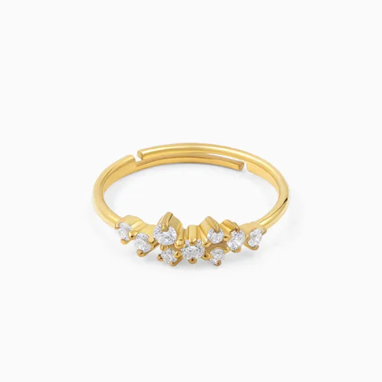 Cocktail Silver Ring