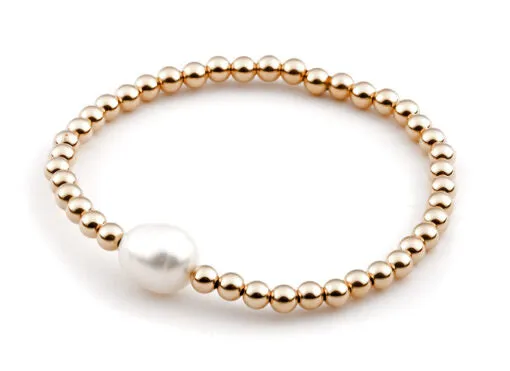 Coco Beaded Pearl Bracelet