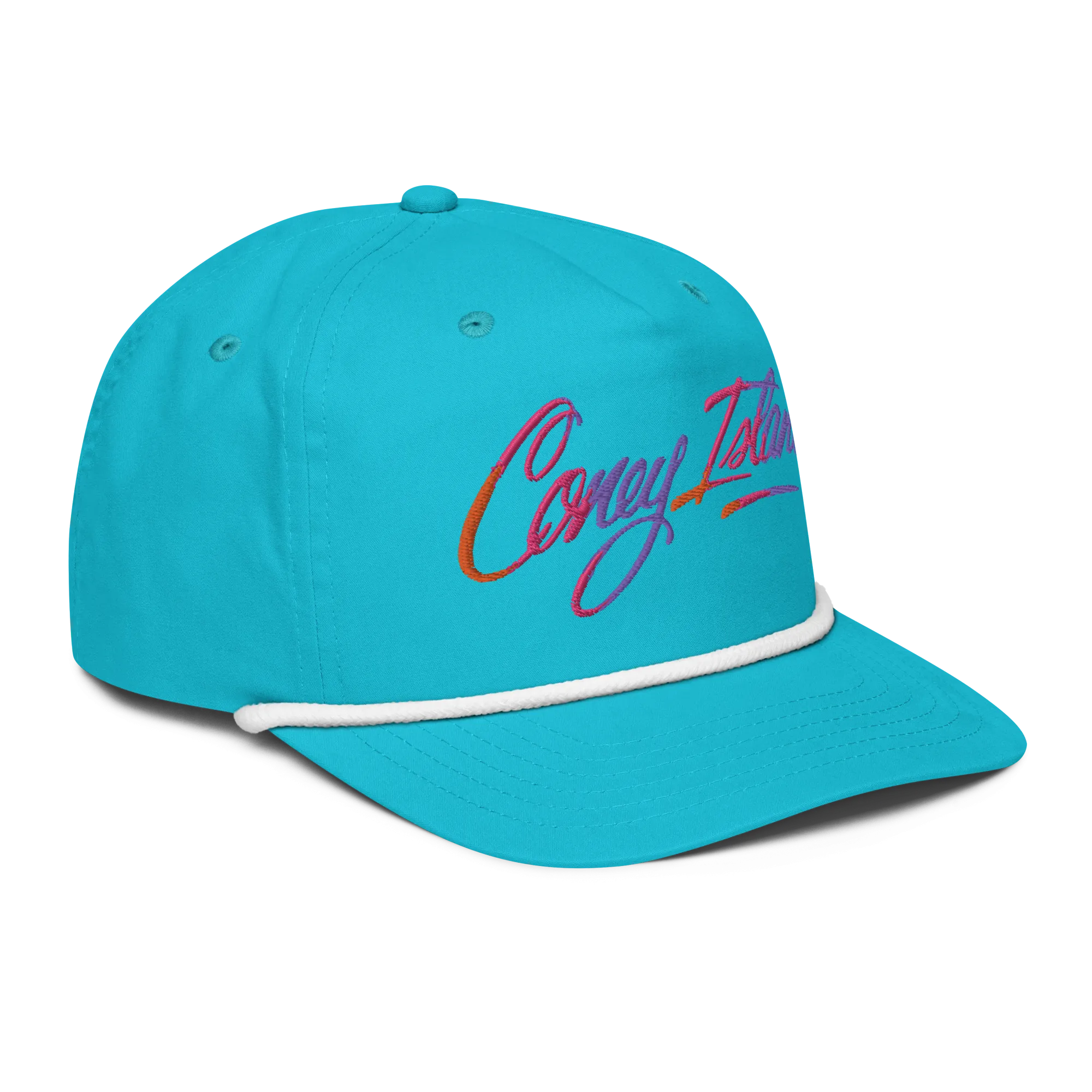 Coney Island in the Sun Golf rope cap