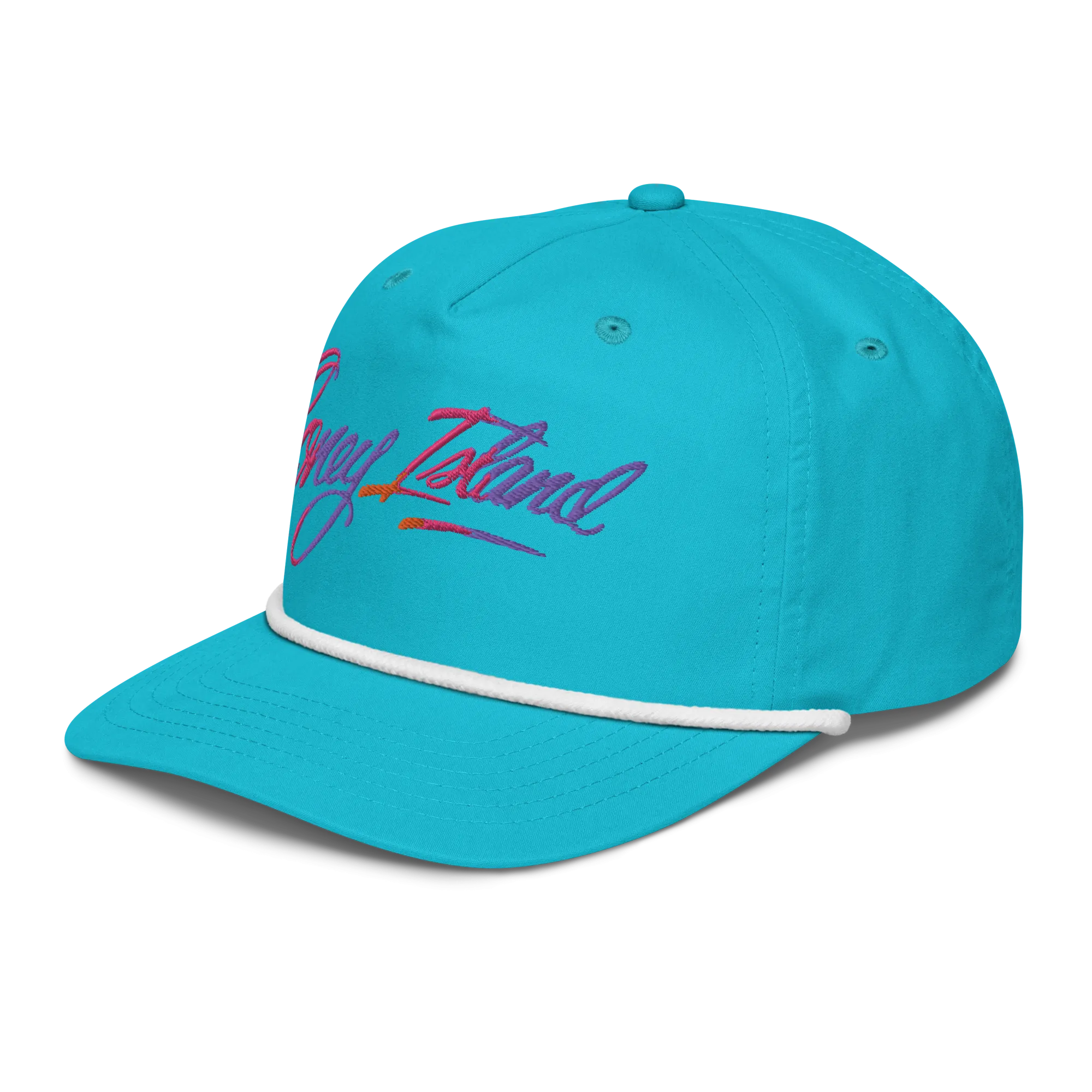 Coney Island in the Sun Golf rope cap