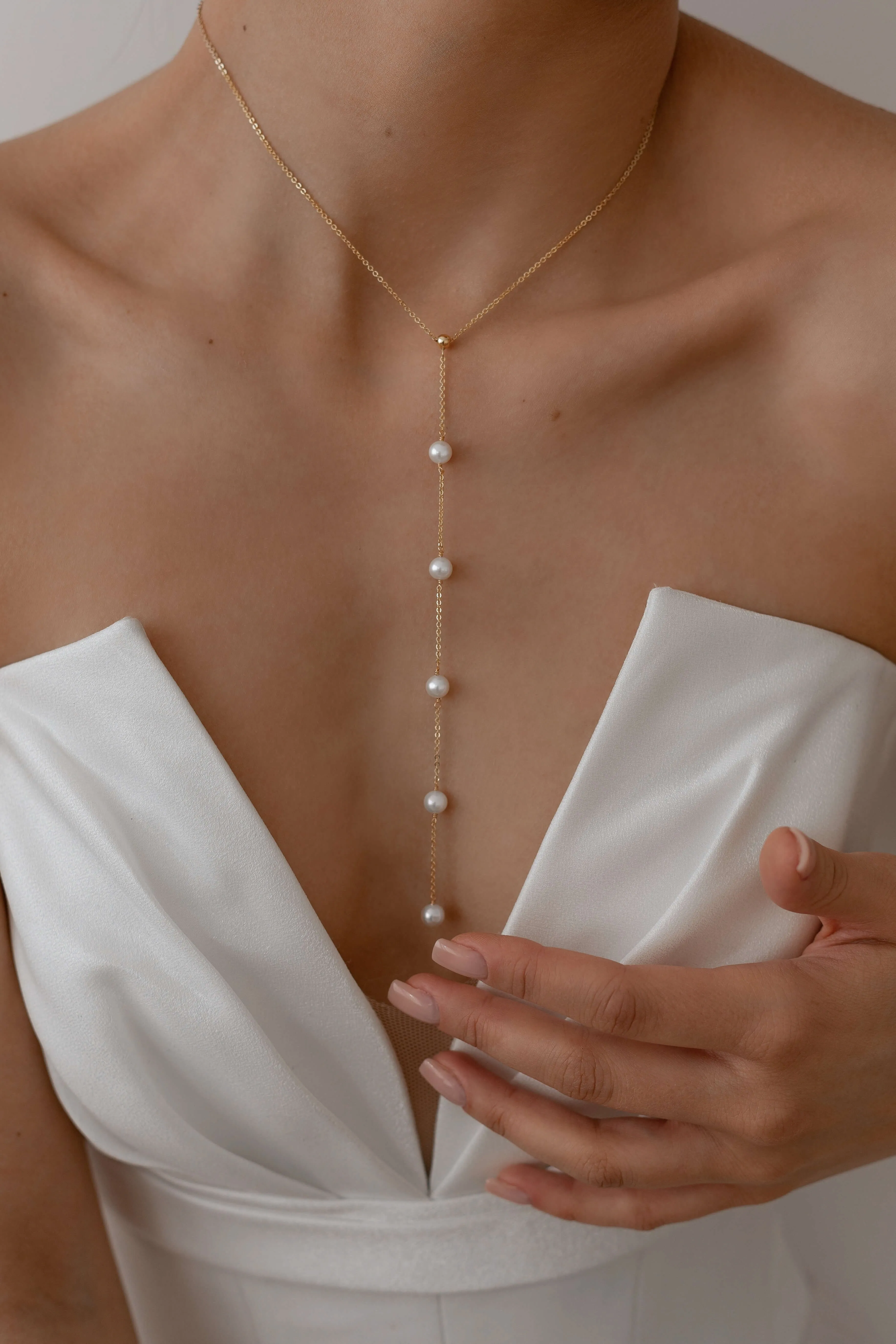 Cyrus Pearl Necklace