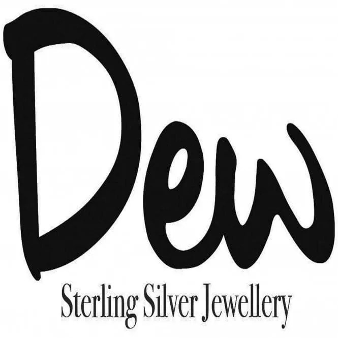 Dew Sterling Silver Small Round Cubic Zirconia Stud Earrings 3006CZ