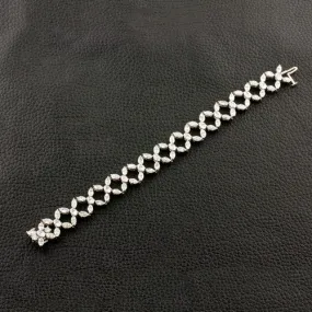 Diamond "X" Bracelet