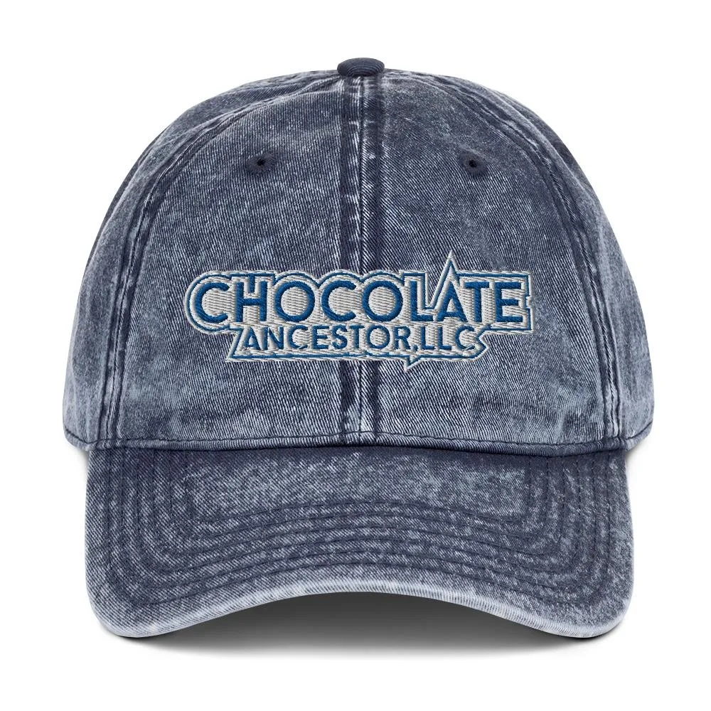 Electric Chocolate Ancestor Logo Vintage Cotton Twill Cap