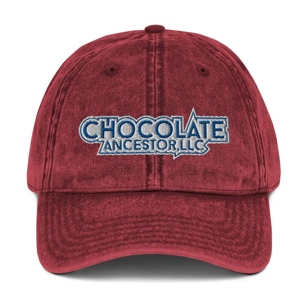 Electric Chocolate Ancestor Logo Vintage Cotton Twill Cap