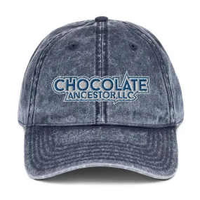 Electric Chocolate Ancestor Logo Vintage Cotton Twill Cap
