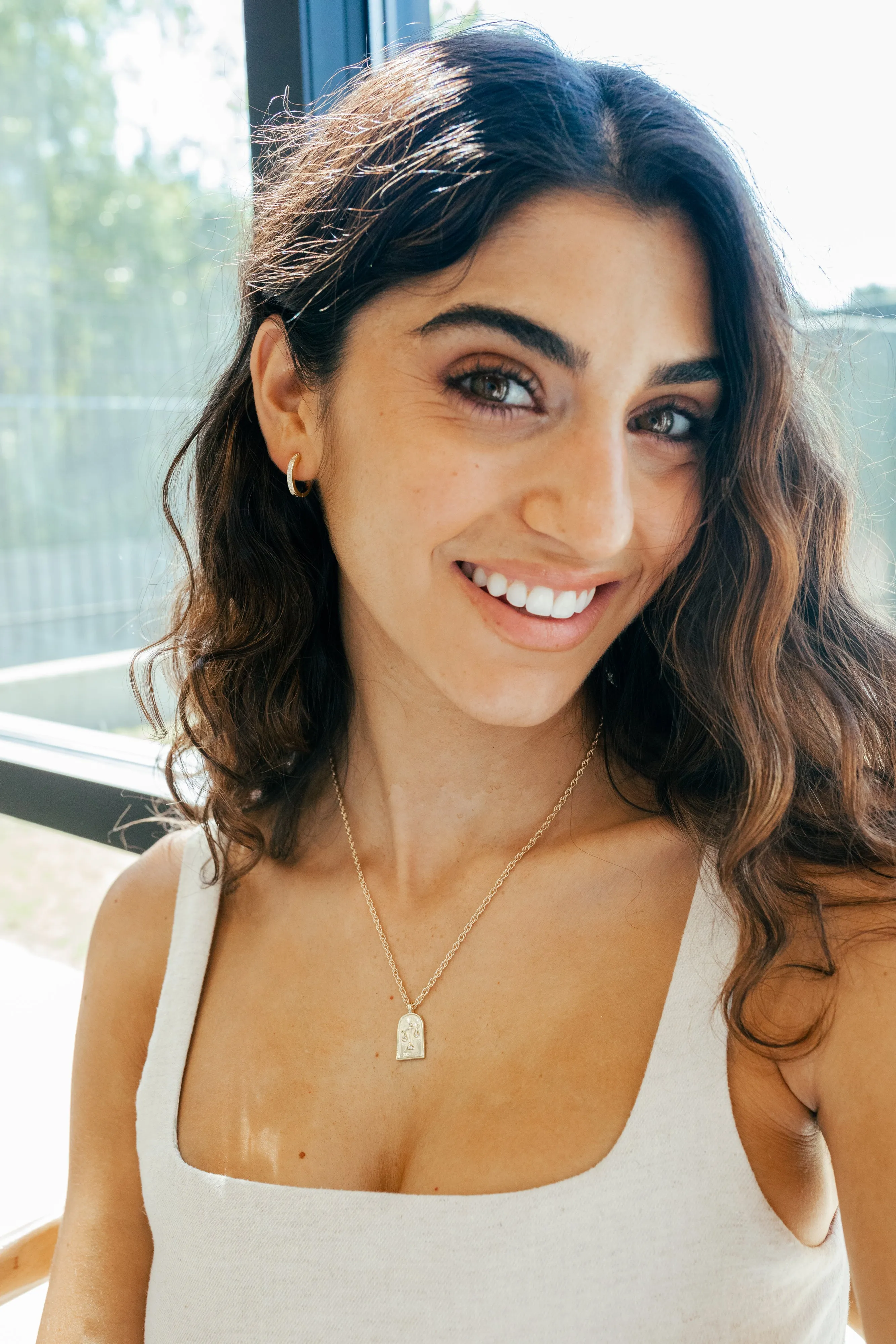 Enneagram Type Eight Necklace { Silver   Gold }