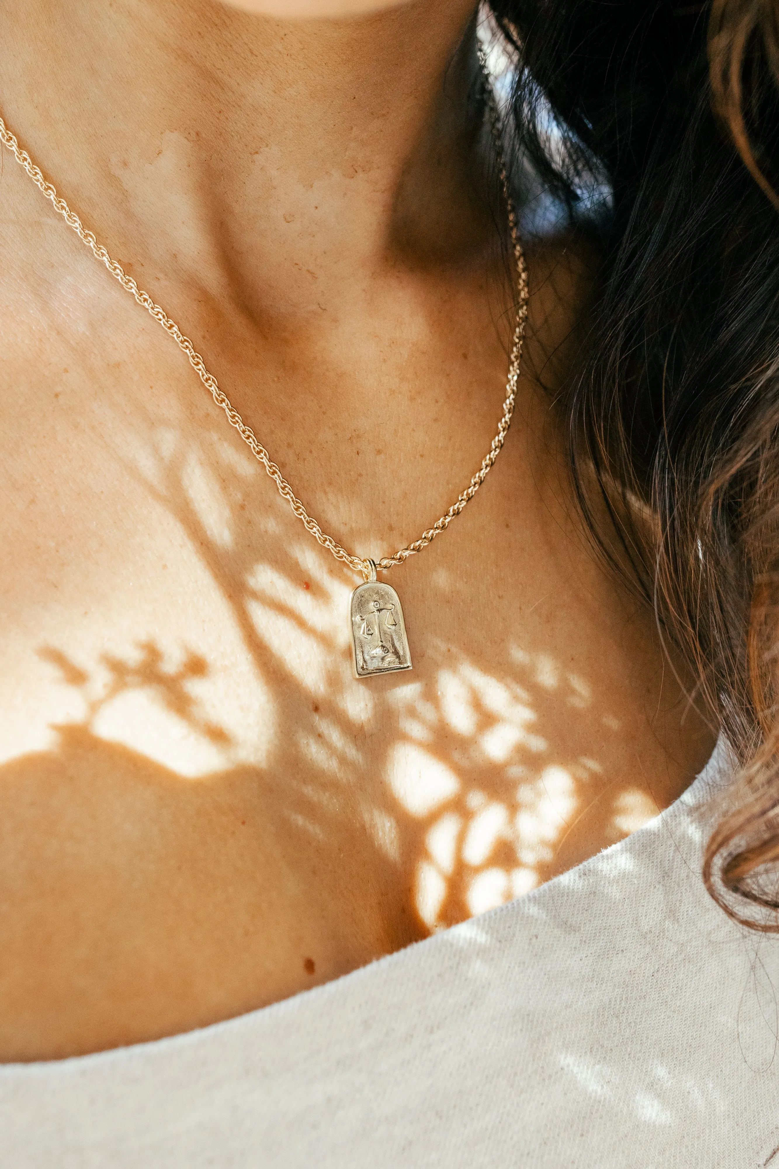 Enneagram Type Eight Necklace { Silver   Gold }