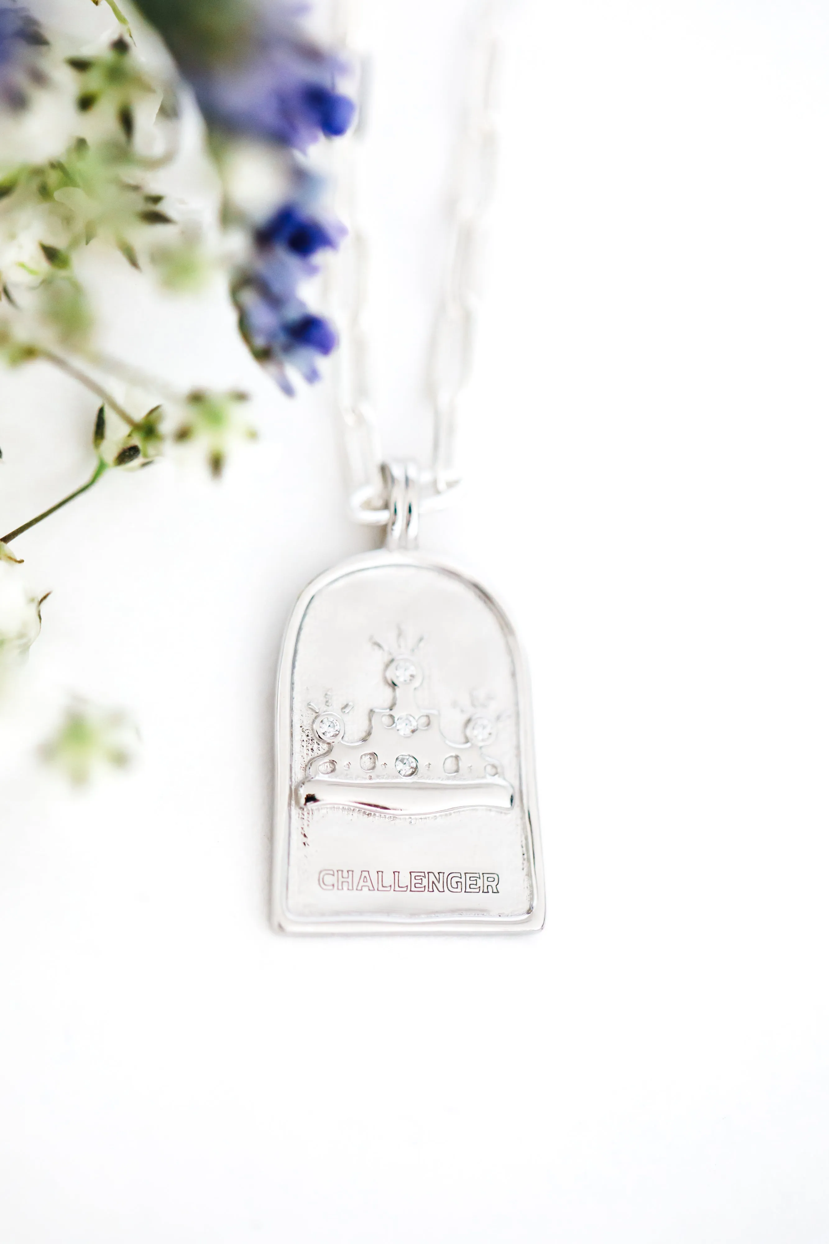 Enneagram Type Eight Necklace { Silver   Gold }