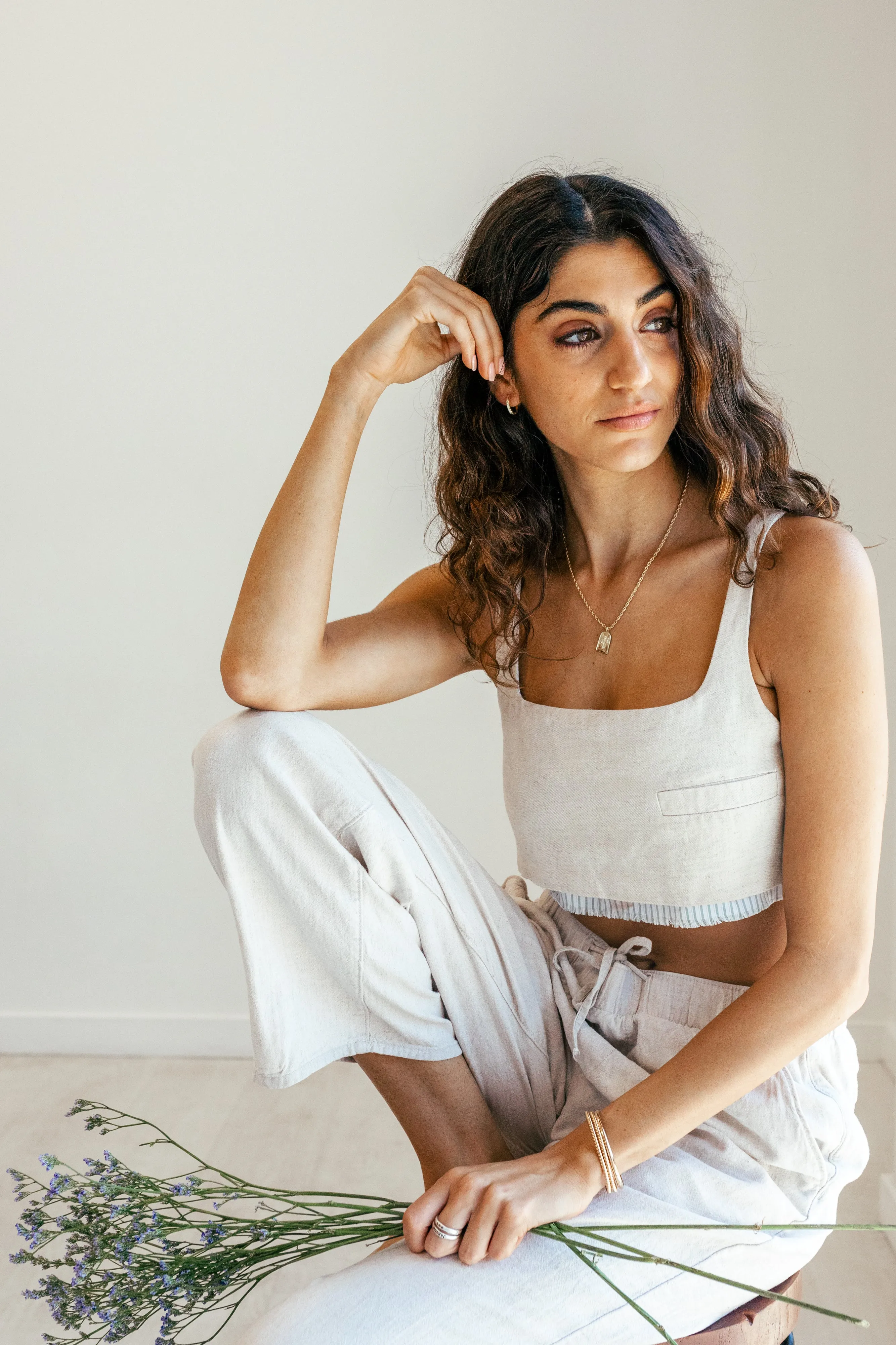 Enneagram Type Eight Necklace { Silver   Gold }