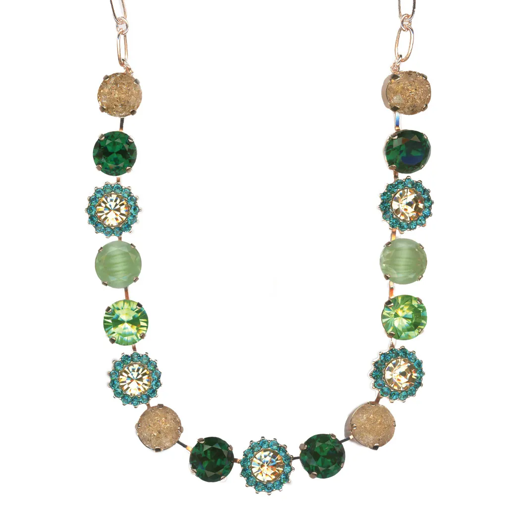 Extra Luxurious Starburst Necklace in "Ivy Villa" *Custom*