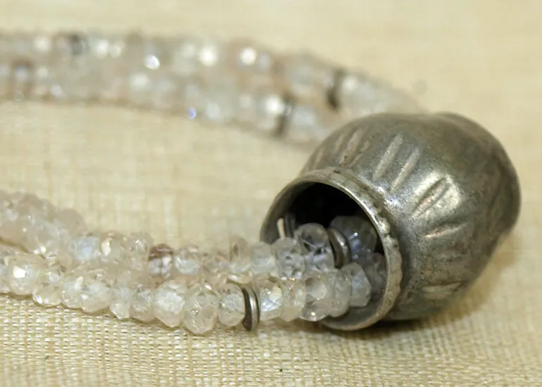 Faceted Zircon Necklace