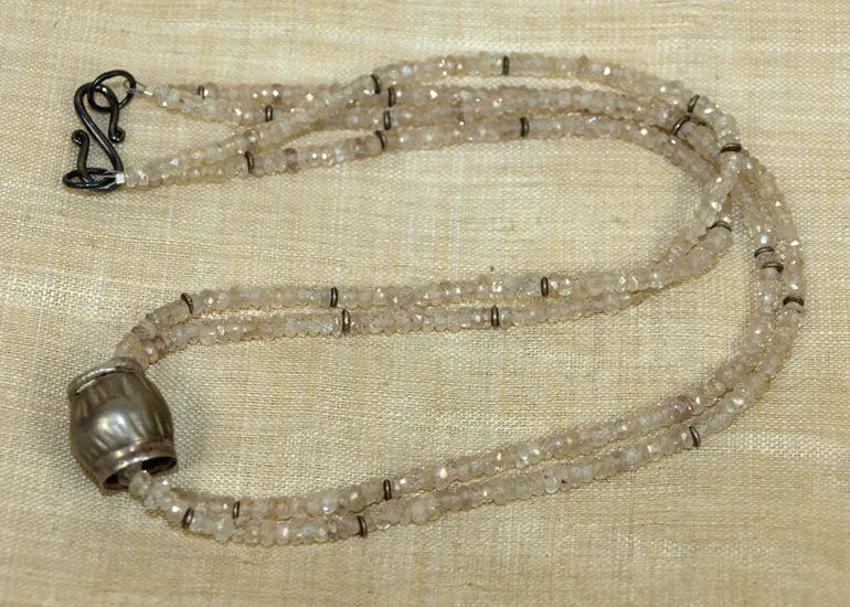 Faceted Zircon Necklace