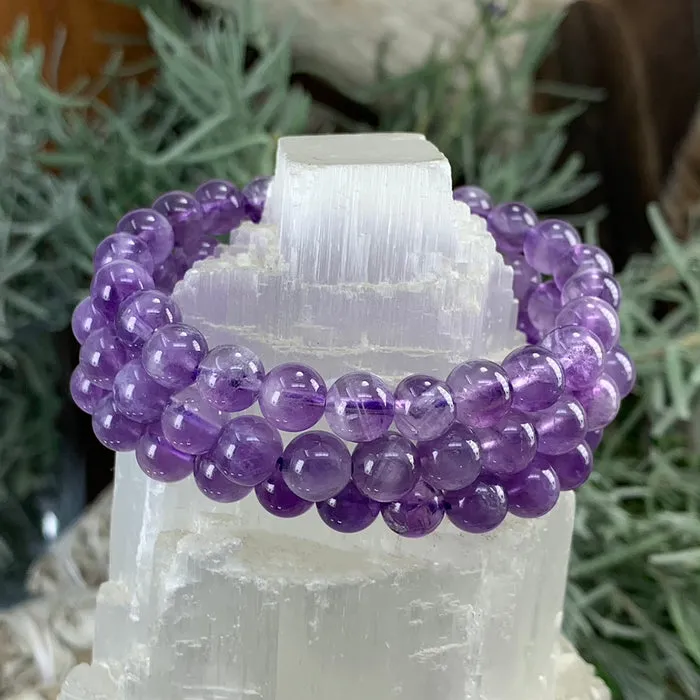FREE GIVEAWAY! Mala Amethyst Bracelet (Just Pay Cost of Shipping)