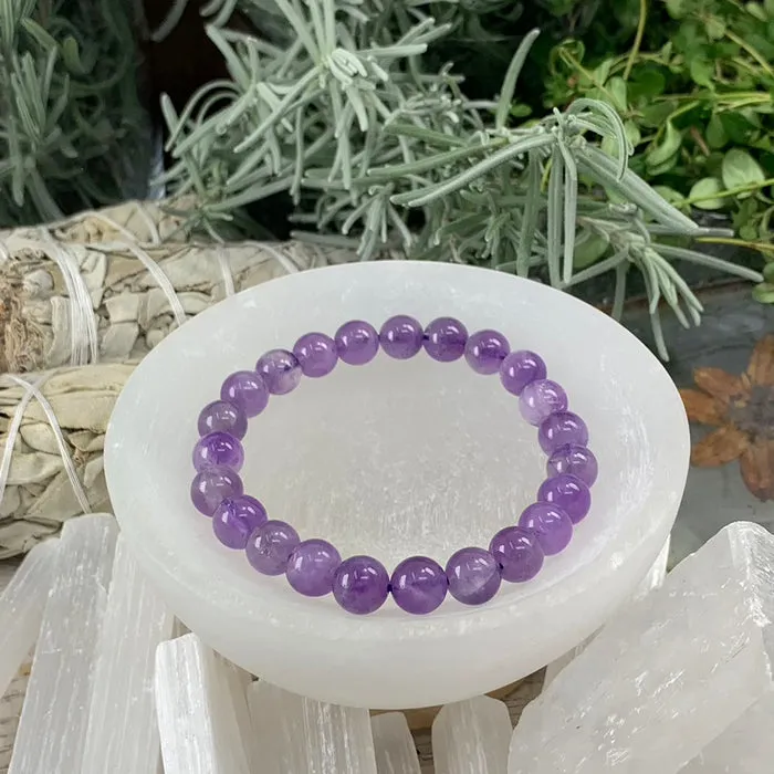 FREE GIVEAWAY! Mala Amethyst Bracelet (Just Pay Cost of Shipping)