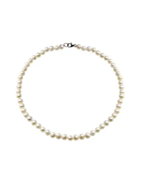 Fresh Water White Pearl Necklace