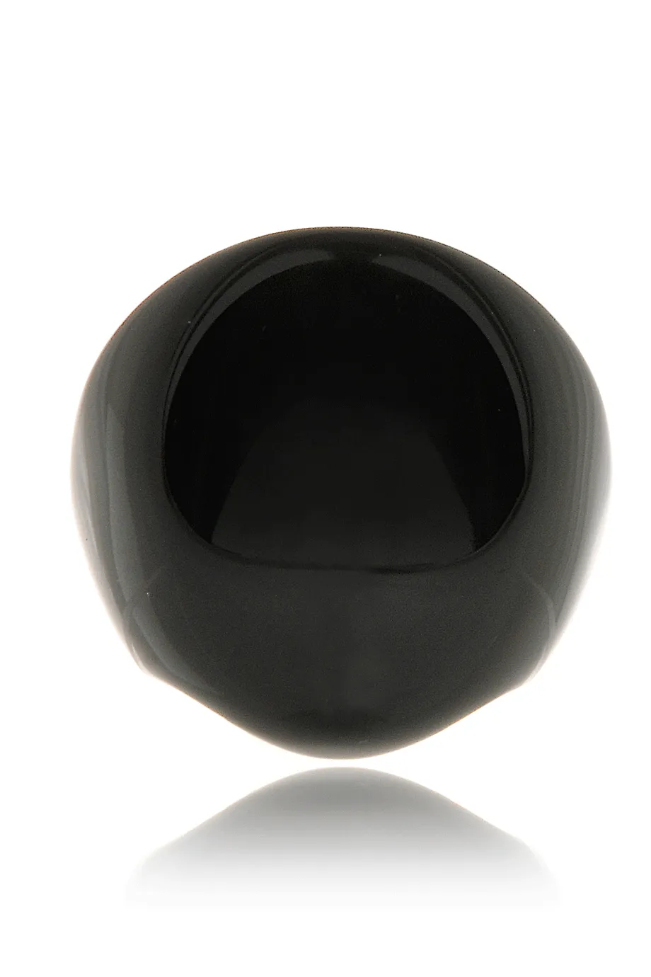 GLASS Pearl Crystal Cocktail Ring