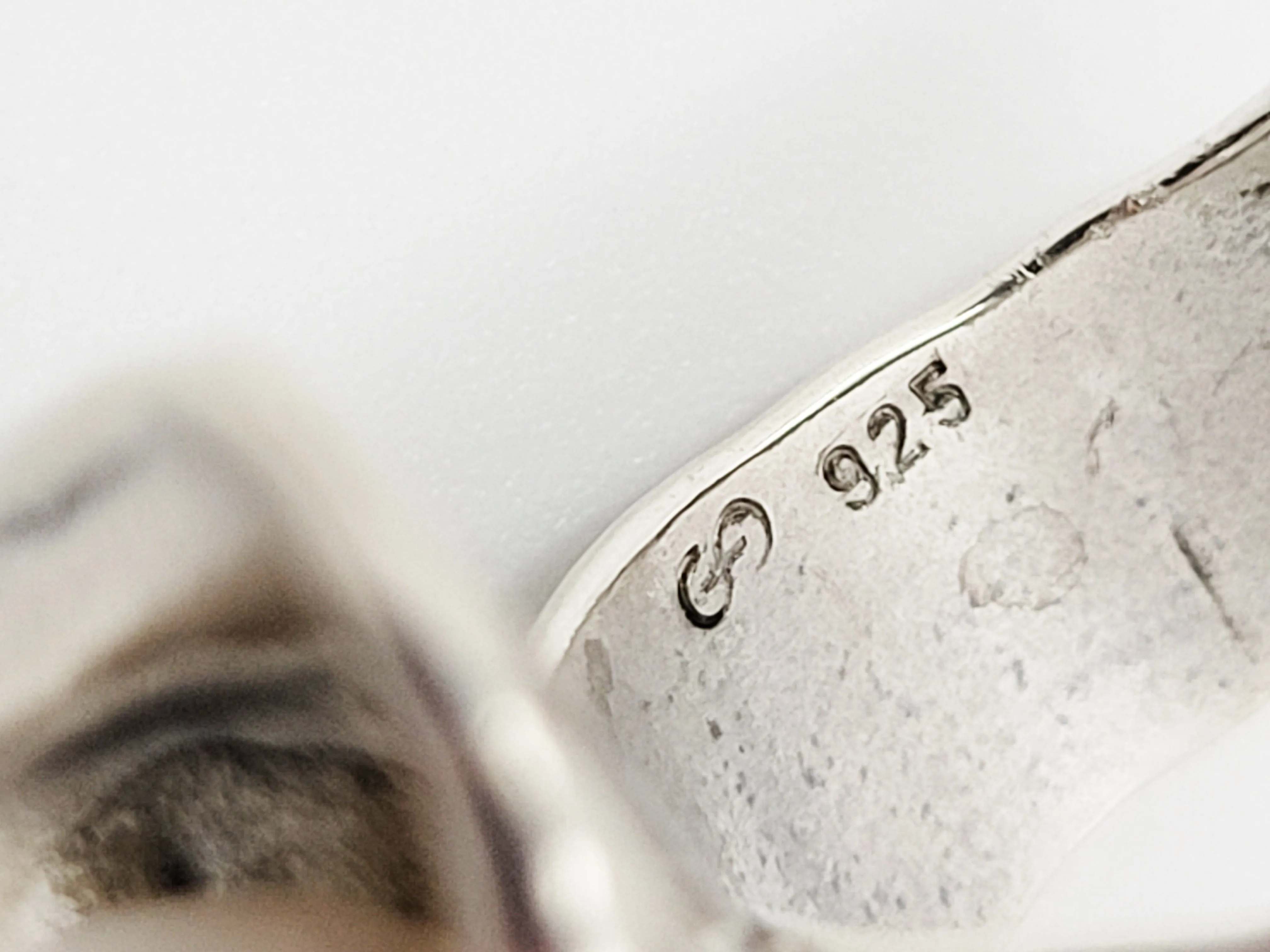 Golan Goldex Sterling Silver & Pearl Large Bold Abstract Modernist Cocktail Ring