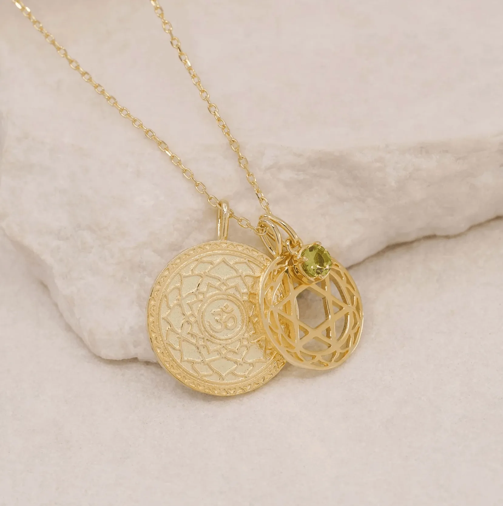 Gold I Am Worthy Of Love, Heart Chakra N'lace