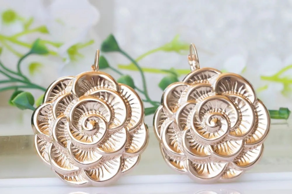GOLD PLATED EARRINGS