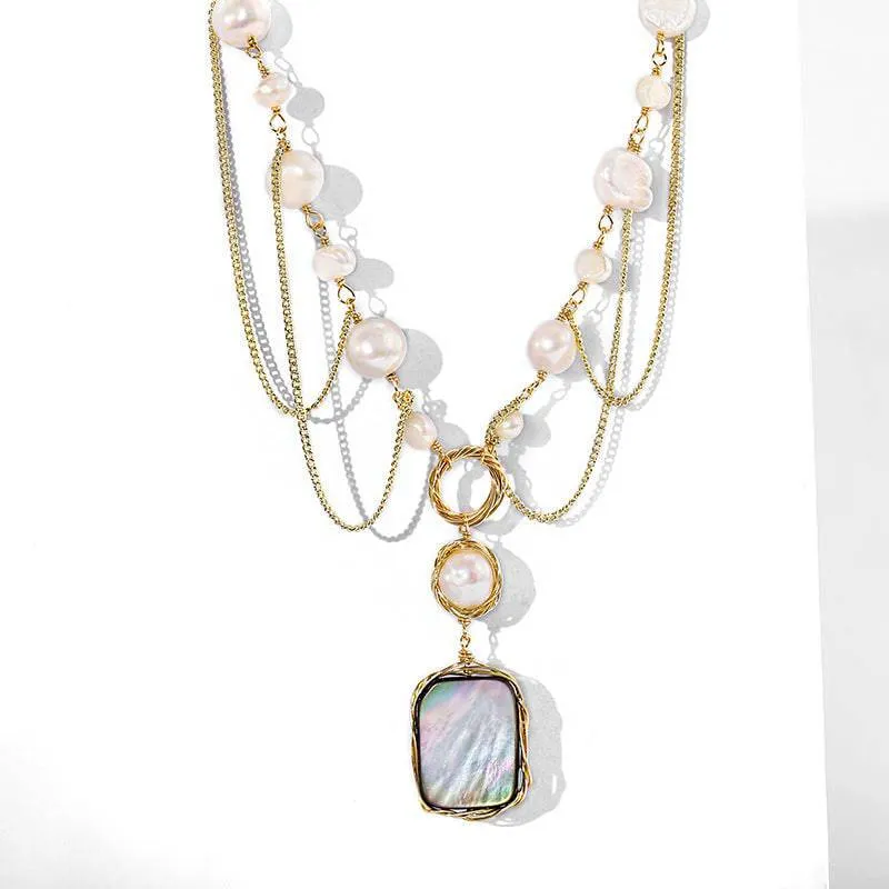 Grace Mother Of Pearls Necklace & Bracelet (Purchase Individually)
